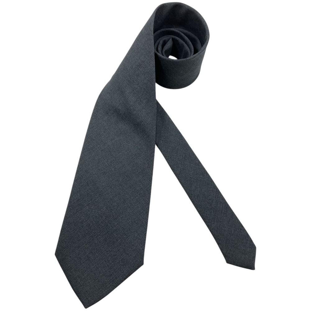 🆕CHURCH’S Solid Gray Wool LUXURY Tie ITALY
